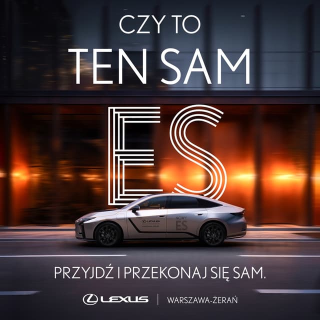 Kreacja: Czy to ten sam Lexus ES